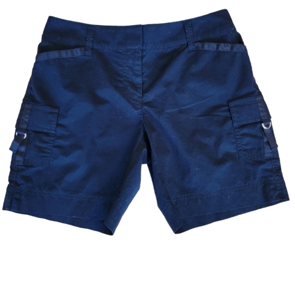 WHBM Black Cargo‎ Shorts Size 2
